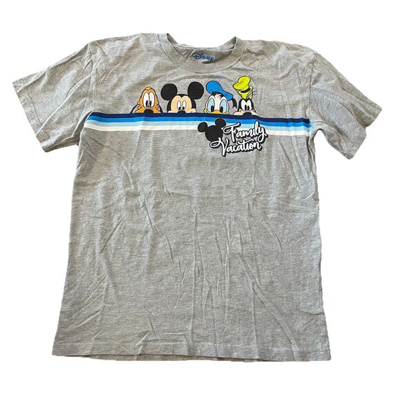Disney Other - DISNEY FAMILY VACATION GRAY SHORT SLEEVE T-SHIRT SIZE LARGE